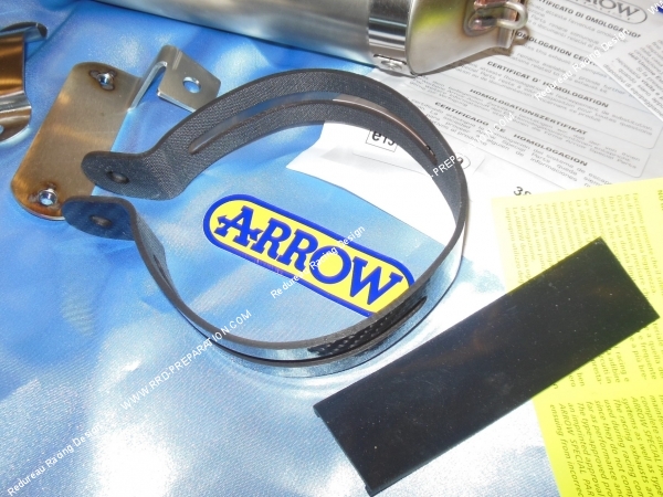 collier Silencieux d'échappement ARROW STREET THUNDER pour YAMAHA Xj6 de 2009 a 2013