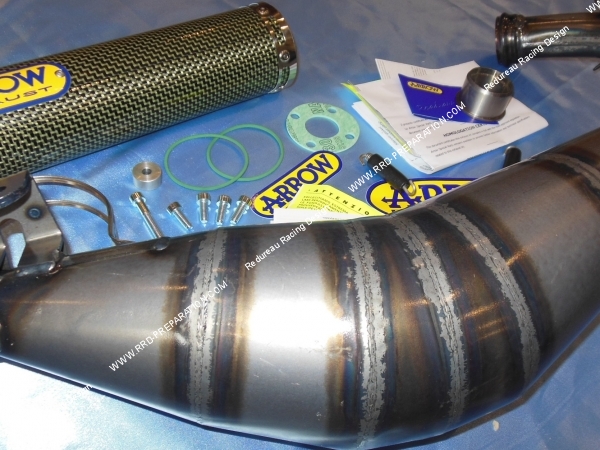 corps échappement ARROW Racing pour CAGIVA MITO 125cc 2 temps 1994 a 2006