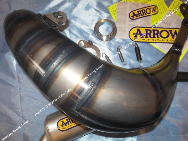 corps échappement ARROW Racing pour HONDA CRM 125cc 2 temps 1989 a 1998