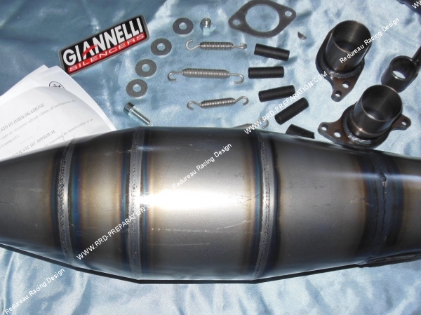 corps Corps d'échappement seul GIANNELLI pour APRILIA RS & TUONO 125cc 2 temps de 1994 a 2008