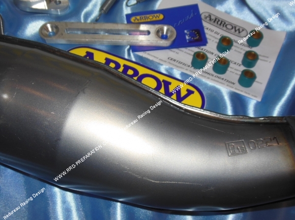 corps Pot échappement ARROW STREET scooter PEUGEOT Vertical Air Liquide (trekker, speedfight, buxy...)