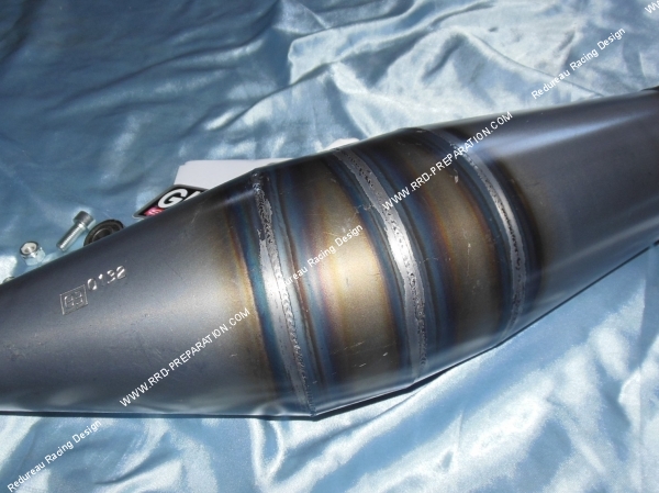 corps Pot d'échappement GIANNELLI pour HONDA NSR R 125cc 2 temps 1992 à 2001