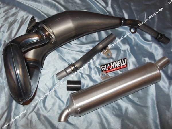corps Pot d'échappement GIANNELLI pour YAMAHA DTR R 125cc 2 temps 1989 a 1990
