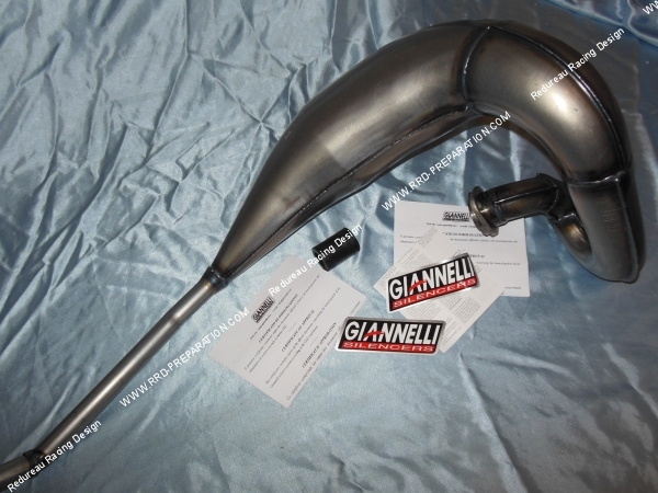 corps Pot d'échappement GIANNELLI pour YAMAHA DT R  X 125cc 2 temps 2004 a 2006