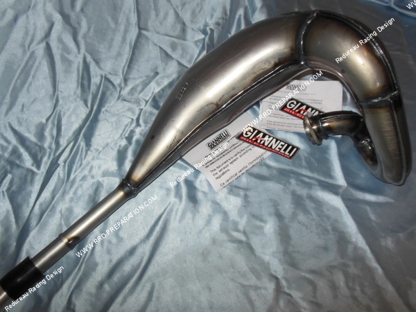 corps Pot d'échappement GIANNELLI pour YAMAHA TDR 125cc 2 temps moteur 4FU 1998 à 2001
