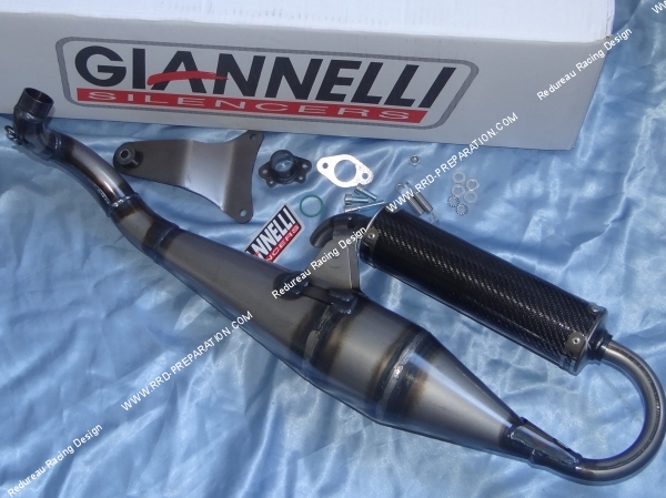 corps Pot d'échappement GIANNELLI SHOT V4 minarelli horizontal (nitro, aerox, ovetto, neos, ...)