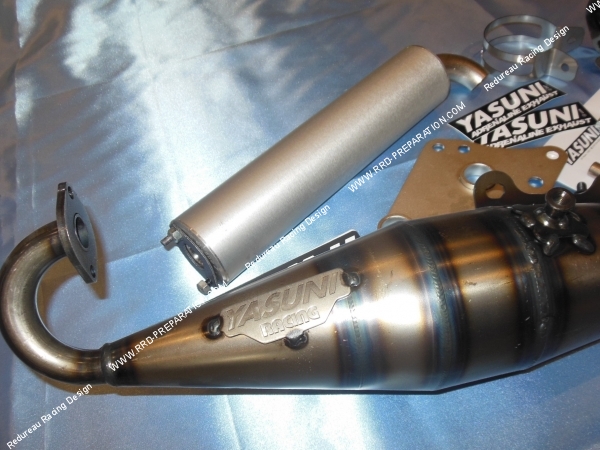 corps Pot d' échappement YASUNI Z pour moteur scooter PEUGEOT Vertical Air et Liquide