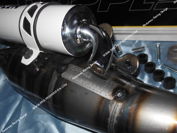 coude échappement DOPPLER S3R EVOLUTION pour Peugeot LUDIX, SPEEDFIGHT 3, NEW VIVACITY, JET FORCE