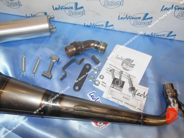 codo fijación rótula escape LEOVINCE SPEED ALU para MBK 51 AV10 basculante cuadrado coude fixation rotule échappement LEOVINCE SPEED ALU pour MBK 51 AV10 bras oscillant carré