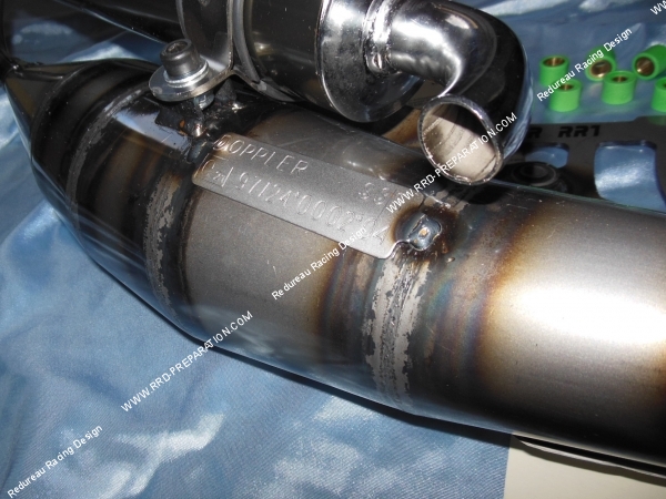 corps echappement DOPPLER RR7 pour Peugeot LUDIX, SPEEDFIGHT 3, NEW VIVACITY, JET FORCE