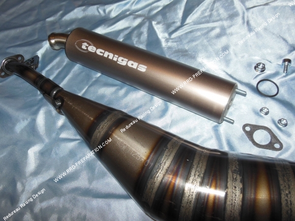 corps échappement TECNIGAS E-box passage bas pour DERBI GPR euro 3 et APRILIA RS euro 3