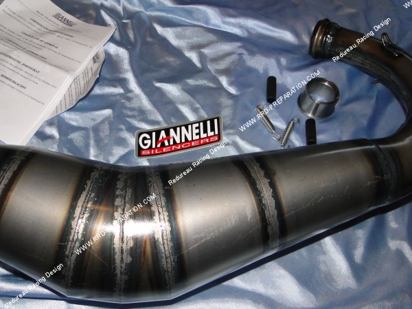 corps nu pot complet echappement giannelli cagiva mito 125cc