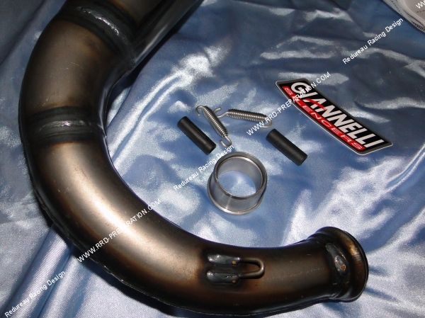 coude entrée echappement giannelli cagiva mito 125cc