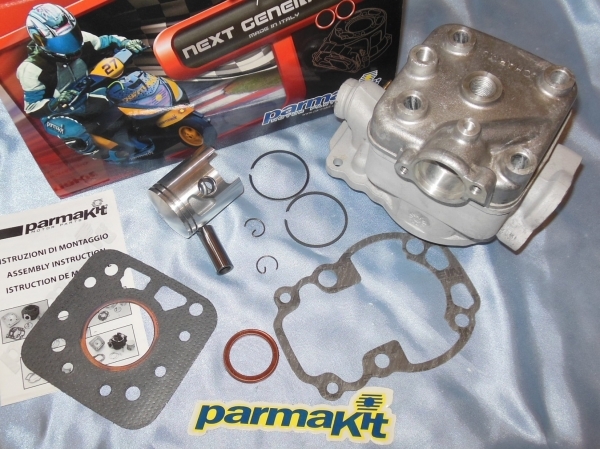 culasse joint Kit 50cc Ø41mm avec culasse PARMAKIT aluminium pour moto SUZUKI 50cc RMX et SMX