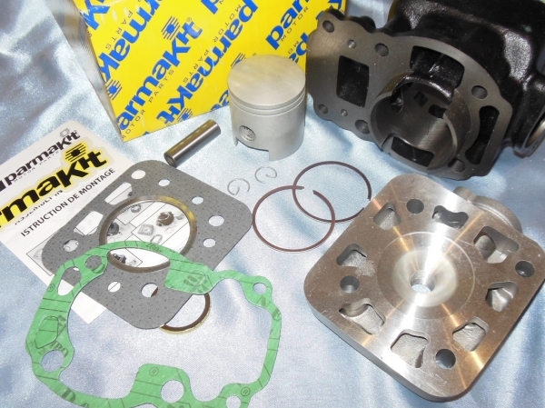 culasse joints Kit 70cc Ø47mm PARMAKIT fonte pour moto SUZUKI 50cc RMX et SMX