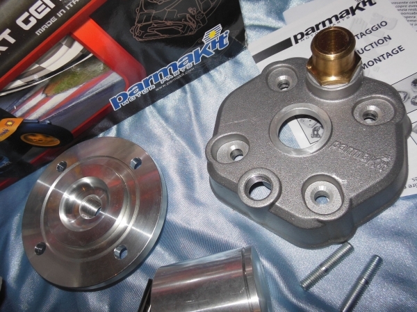 culasse Kit 80cc haut moteur Ø50mm PARMAKIT aluminium DERBI euro 3