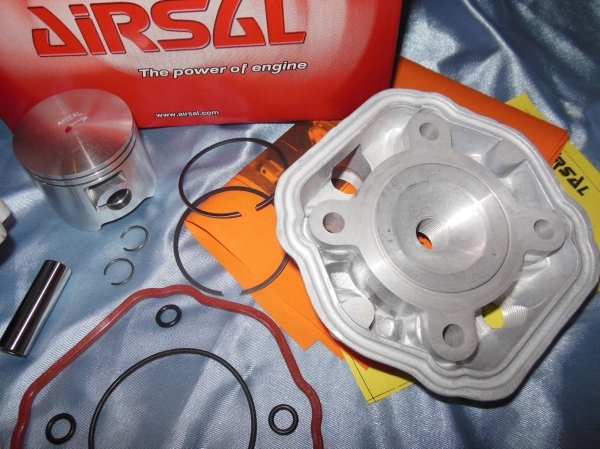 culasse piston Kit 80cc haut moteur Ø50mm AIRSAL sport aluminium DERBI euro 1 & 2