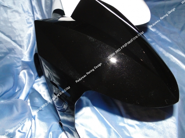garde boue avant ludix 14 pouces noir blanc carbone