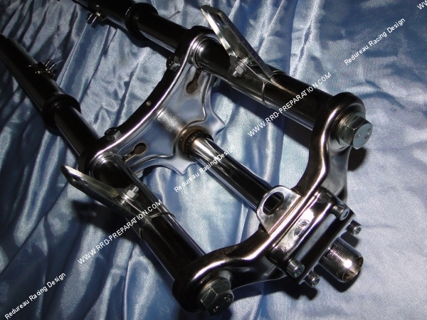 Fourche chrome teknix bas prix pas cher peugeot 103 spx rcx mvx clip