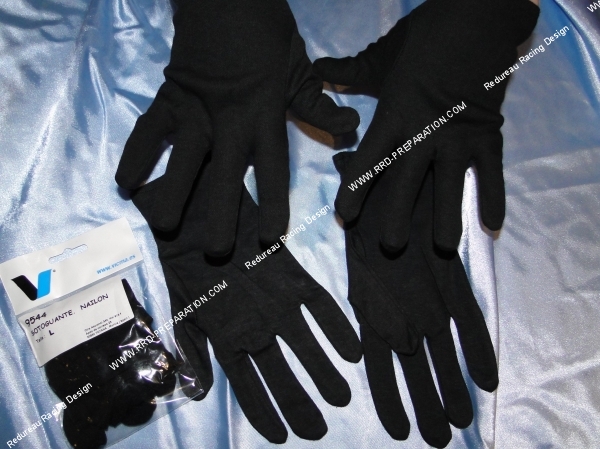 sous gant coton chaud hiver froid gel moto scooter dessous 