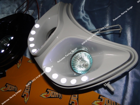 masque led diurnes feux de jour derbi drd x-trem x-race 50cc