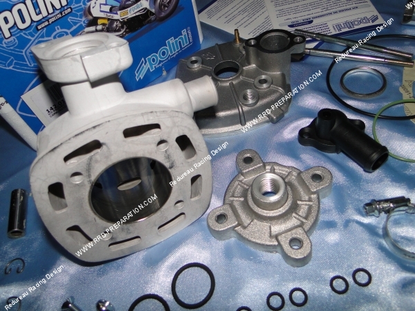 diagrammes cylindre kit POLINI aluminium peugeot ludix jet force scooter 70cc 47mm