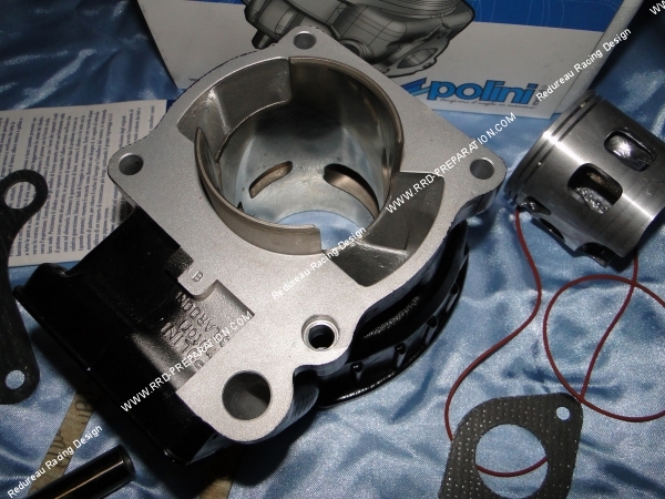 interieur cylindre revetement nikasil chrome polini 165cc 125cc moto 2T CAGIVA