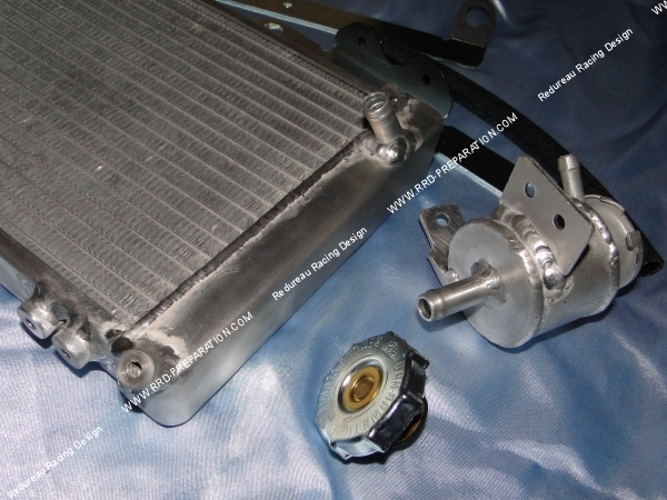 bouchon vase expansion radiateur aluminium échange thermique moto polini scooter