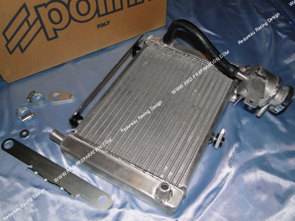 radiateur POLINI compétition refroidissement scooter moto run compétition