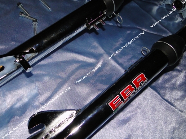 tubes fourche chromée chrome ebr piaggio ciao 28mm