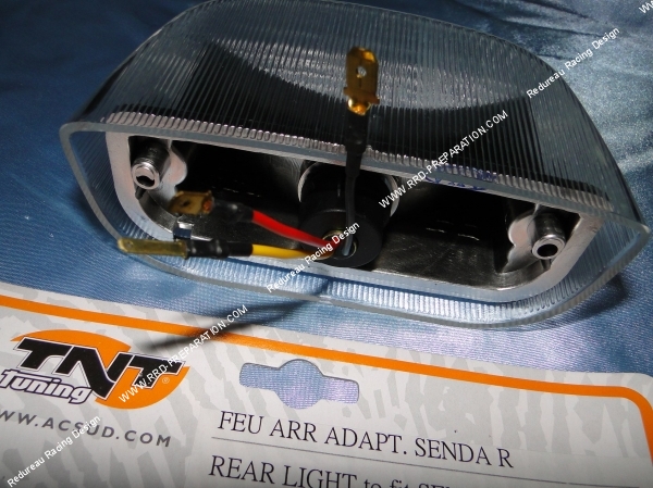 feu arrière phare ampoule tnt transparent derbi senda pas cher