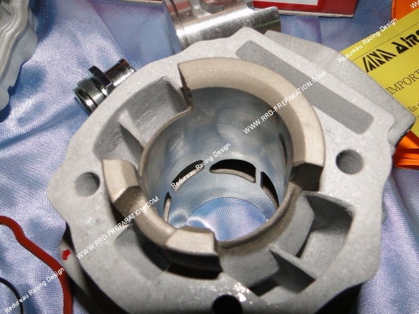 échappement barrette kit cylindre airsal 50cc derbi euro 3