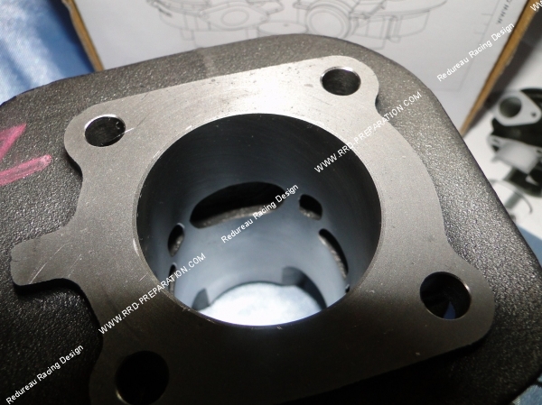 échappement cylindre piston 50cc 40mm doppler origin fonte minarelli vertical booster bws