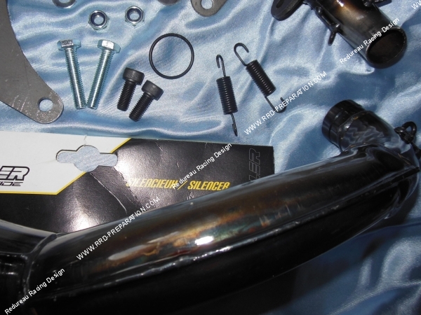 entrée echappement DOPPLER RR7 pour Peugeot LUDIX, SPEEDFIGHT 3, NEW VIVACITY, JET FORCE