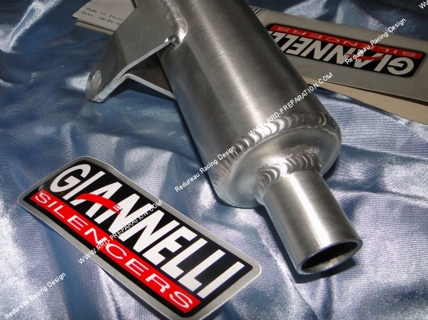 entrée silencieux giannelli aluminium suzuki ts tsx 50cc