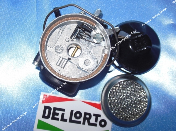 filtre air Carburateur DELLORTO SHA 14.12 L starter à levier sans graissage séparé