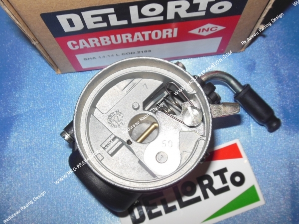 filtre air Carburateur DELLORTO SHA 14.14 L starter à levier sans graissage séparé