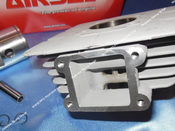 fixation admission Kit 65cc Ø45mm AIRSAL aluminium moto MBK ZX, YAMAHA RD, TY, DT, MX