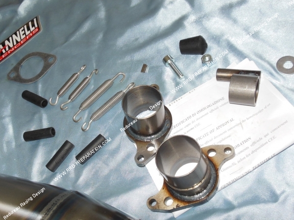 fixation Pot d'échappement GIANNELLI pour APRILIA RS & TUONO 125cc 2 temps de 1994 a 2008