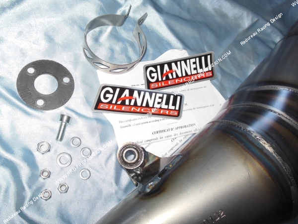 fixation Pot d'échappement GIANNELLI pour HONDA NSR R 125cc 2 temps 1992 à 2001