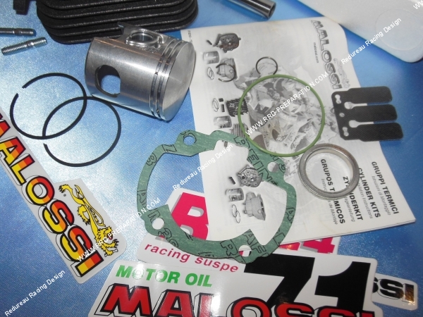joints Cylindre  piston 70cc sans culasse Ø47mm MALOSSI fonte scooter HONDA BALI, SH, SFX, SGX, SXR, SZX...