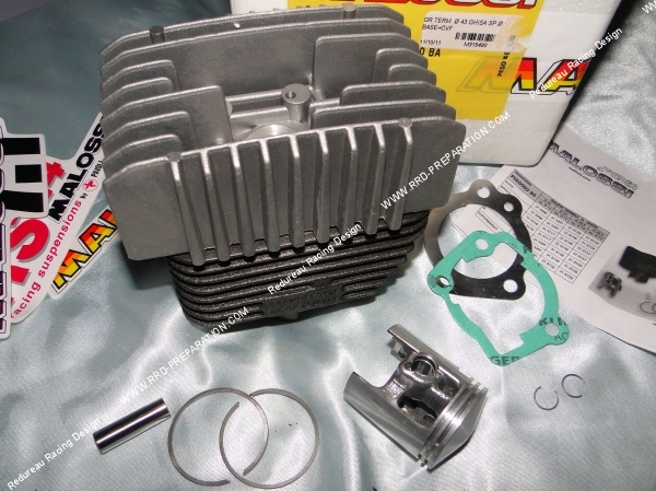 Kit malossi fonte monté piaggio ciao cvf fonte 43mm