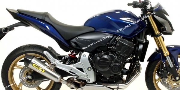 Ligne arrow X-KONE sur HONDA CB 600 F de 2007 a 2013