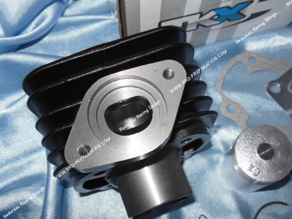 lumière Cylindre  piston 50cc sans culasse Ø40mm TEKNIX fonte pour scooter SYM Euro Jet