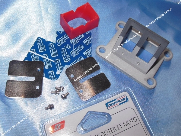 montage Clapets DOPPLER ER2 fibre renforcée derbi euro 1, 2 & 3
