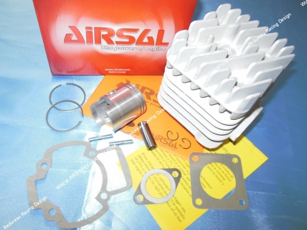montage Kit 50cc Ø40mm avec culasse AIRSAL aluminium bi-segment PIAGGIO  GILERA Air (Typhoon, NRG...)