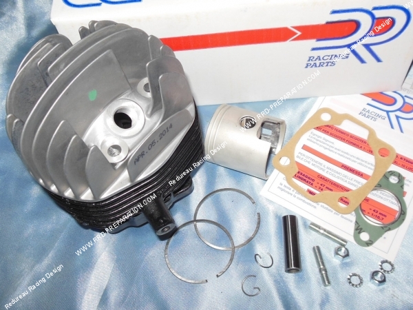 montage Kit haut moteur Ø47mm 75cc DR Racing fonte 10 transferts pour scooter VESPA