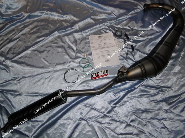 monté pot complet echappement giannelli cagiva mito 125cc