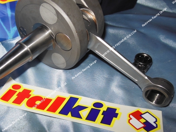 masse Vilebrequin, embiellage ITALKIT Racing compétition course 40mm pour mécaboite moteur DERBI euro 3 (sans équilibreur)