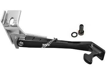 noir mat béquille latérale tnt aluminium mbk nitro yamaha aerox